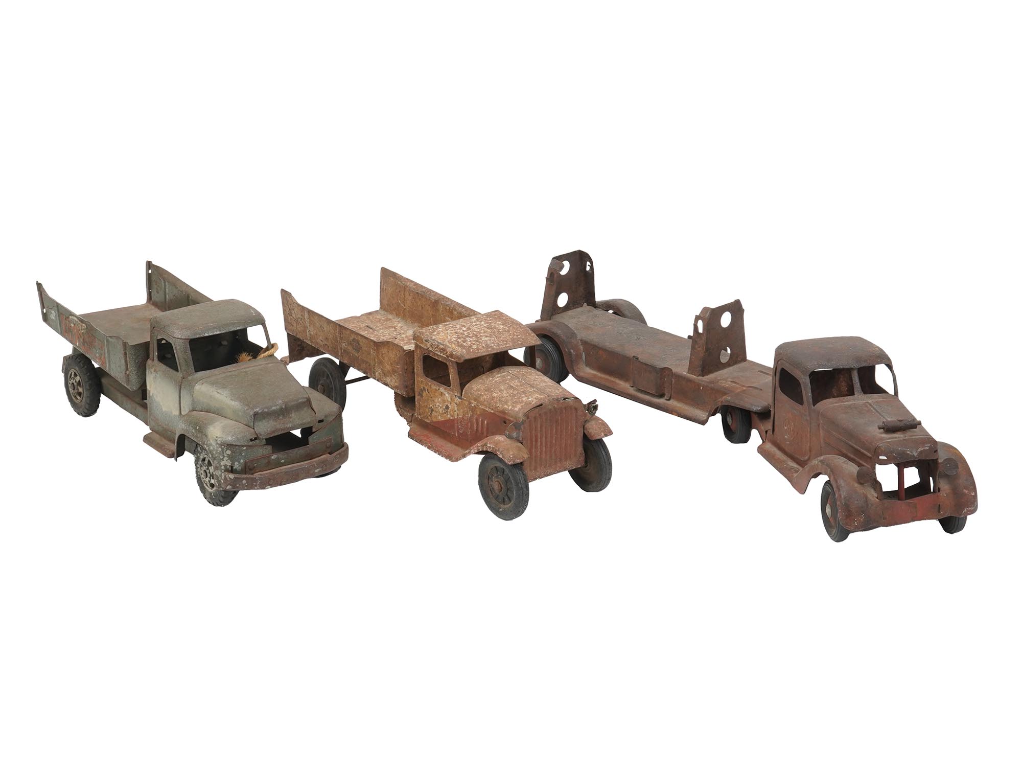 VINTAGE COLLECTIBLE METAL TRUCK TOYS PIC-0